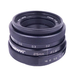 Max Mini 25mm F1.8 APS-C lens for for Fujifilm FX mirro camera for Fujifilm FX Camera