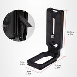 Max L Bracket Universal DSLR Camera Quick Release Plate Tripod Ball Head Mount