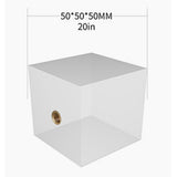 Max Clear Crystal Cube Shoot Photography Accessory Photo Props Decoration