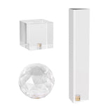 Max Clear Crystal Cube Shoot Photography Accessory Photo Props Decoration