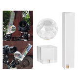 Max Clear Crystal Cube Shoot Photography Accessory Photo Props Decoration