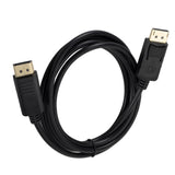 Max 1.8M Display Port Extension Cable DP to DP Cord HD Lead Display Port-Black