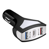Maxbell QC3.0 Universal Dual Port LED USB Smart Car Quick Charge Adapter Black