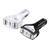 Maxbell QC3.0 Universal Dual Port LED USB Smart Car Quick Charge Adapter Black