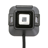 Max Desktop Case Switch Dual USB Ports Power Reset Button LED Lights Audio Port