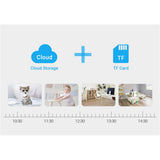 Maxbell Wireles Wifi IP Night Vision Camera Two Way Audio Motion  16GB TF Card