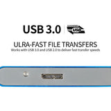 Maxbell External HDD Hard Disk Drive Portable Drive Blue 2T