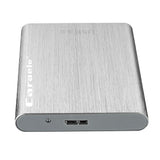 Maxbell External HDD Hard Disk Drive Portable Drive Silver 500GB