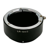 Max LR lens to M4/3 Lens Mount Adapter for Olympus PEN E-P1 E-P2 E-P3 G1 GF1 GH1