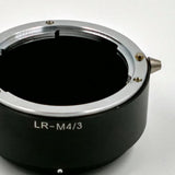 Max LR lens to M4/3 Lens Mount Adapter for Olympus PEN E-P1 E-P2 E-P3 G1 GF1 GH1