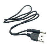 Max USB2.0 to DC3.5mm charging cable 5V power cable DC charging cable 50cm-black