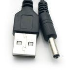 Max USB2.0 to DC3.5mm charging cable 5V power cable DC charging cable 50cm-black