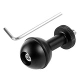 Max Aluminum 1 Inch Ball Head Diving Photography Bracket 1/4" Screw for Gopro
