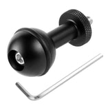 Max Aluminum 1 Inch Ball Head Diving Photography Bracket 1/4" Screw for Gopro