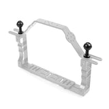 Max Aluminum 1 Inch Ball Head Diving Photography Bracket 1/4" Screw for Gopro
