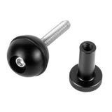 Max Aluminum 1 Inch Ball Head Diving Photography Bracket 1/4" Screw for Gopro