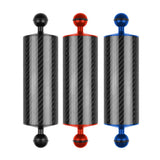 Max Underwater Diving Carbon Fiber Float Arm Ball Buoyancy Extend Bracket Black