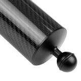 Max Underwater Diving Carbon Fiber Float Arm Ball Buoyancy Extend Bracket Black
