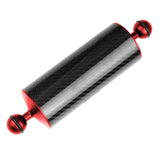 Max Underwater Diving Carbon Fiber Float Arm Ball Buoyancy Extend Bracket Red