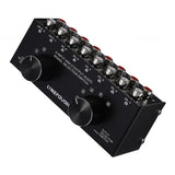 Max 6 Input 2 Output Stereo Audio Signal Selection Speaker Switcher RCA Port