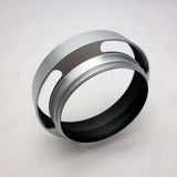 Max Maxb 2pcs Silver Aluminium Vented Lens Hood Shade For Leica 58mm