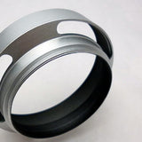 Max Maxb 2pcs Silver Aluminium Vented Lens Hood Shade For Leica 58mm