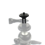 Max Maxb Aluminum Alloy Mini Tripod Adapter 1/4 Screw Head For GOPRO Action Camera