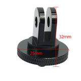 Max Maxb Aluminum Alloy Mini Tripod Adapter 1/4 Screw Head For GOPRO Action Camera
