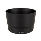 Max 2Pcs Camera Lens Hood for Canon ET-63 Anti-glaring AF 24-85mm/AF-S 24-120mm