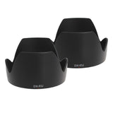 Max 2Pcs Camera Lens Hood Anti-glaring for Canon EW-83J AF 24-85mm/AF-S 24-120mm
