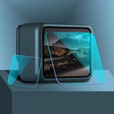 Max Tempered Glass Front and Back Screen Protector for Gopro 8 Black