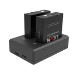 Max Camera Cam Dual Battery Charger for SJCAM SJ9 Series SJ9 Strike