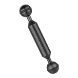 Max Dive Photography Dual Ball Buoyancy Light Arm Ultralight Carbon Fiber Black
