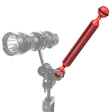 Max Dive Photography Dual Ball Head Buoyancy Light Arm Ultralight Carbon Fiber