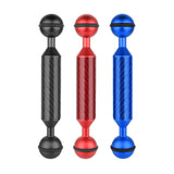 Max Dive Photography Dual Ball Head Buoyancy Light Arm Ultralight Carbon Fiber