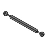 Max Camera Diving Ultra Light Carbon Fiber Double Ball Head Lamp Arm Black