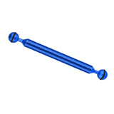 Max Double Ball Head 20.8mm 9"Buoyancy Arm for Underwater Diving Photograp Blue