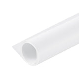 Max 1.64 ft Studio Backdrop Photography Solid Background PVC Waterproof White
