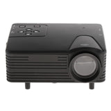 Maxbell H80 Mini Portable Supports Full HD 1080P LED Projector Home Theater Black