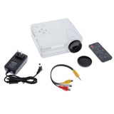 Maxbell H80 Portable 640x480 Pixels Support Full HD 1080P US Home Theater Projector