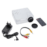 Maxbell H80 Portable 640x480 Pixels Support Full HD 1080P EU Home Theater Projector