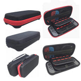 Max Carry Bag Case Shell Game Console Protective Shell for Nintendo Black+Red