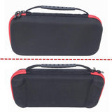 Max Carry Bag Case Shell Game Console Protective Shell for Nintendo Black+Red