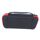 Max Carry Bag Case Shell Game Console Protective Shell for Nintendo Black+Red