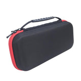 Max Carry Bag Case Shell Game Console Protective Shell for Nintendo Black+Red