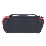Max Carry Bag Case Shell Game Console Protective Shell for Nintendo Black+Red