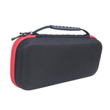 Max Carry Bag Case Shell Game Console Protective Shell for Nintendo Black+Red