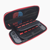 Max Carry Bag Case Shell Game Console Protective Shell for Nintendo Black+Red