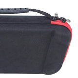Max Carry Bag Case Shell Game Console Protective Shell for Nintendo Black+Red