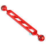 Max Camera Diving Ultra Light Carbon Fiber Double Ball Head Lamp Red